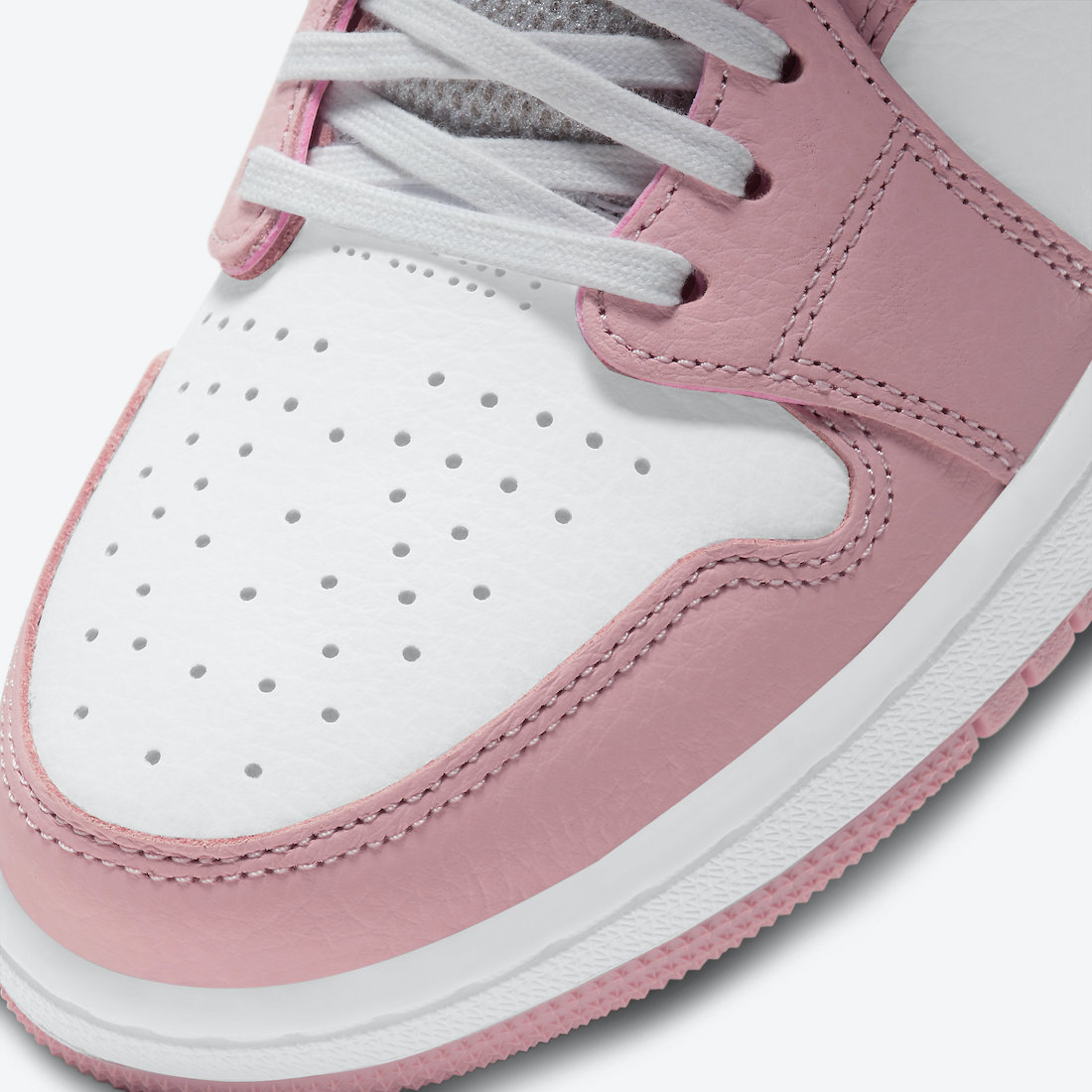 ナイキ エア ジョーダン 1 ズーム コンフォート ピンク グレイズ Nike Air Jordan 1 Zoom Comfort Pink Glaze CT0979-601 toe
