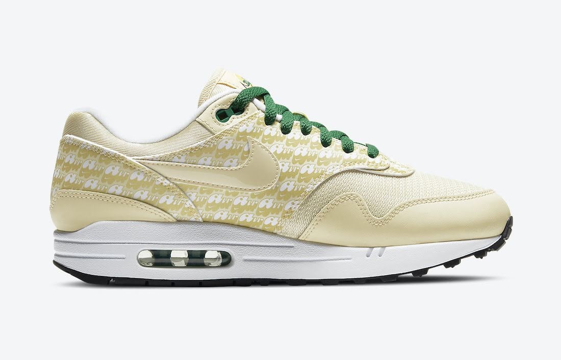 Nike Air Max 1 Powerwall Lemonade - Taille UK 9 - NEUF En Boîte