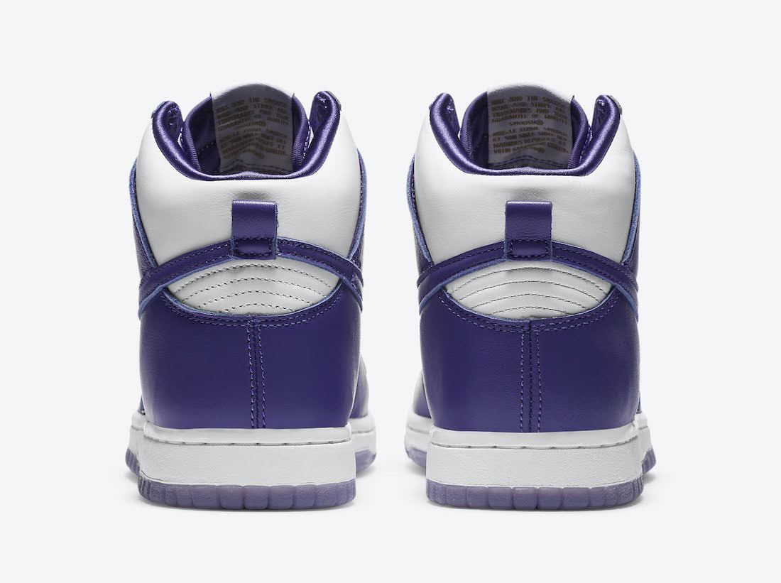 ナイキ ダンク ハイ バーシティ パープル Nike-Dunk-High-Varsity-Purple-DC5382-100 back