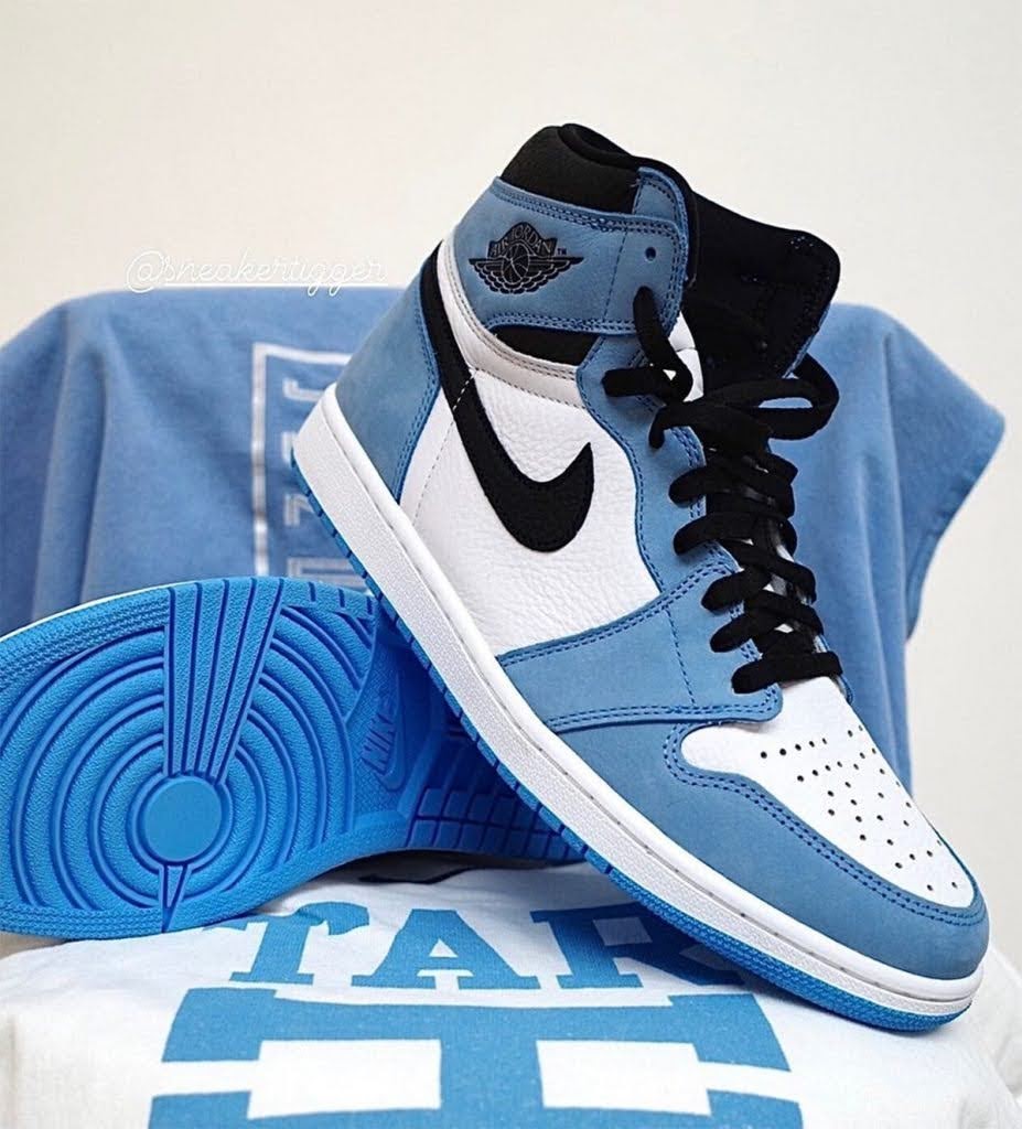 ナイキ エア ジョーダン 1 ハイ OG ”ユニバーシティブルー” nike-air-jordan-1-high-og-university-blue-2021-555088-134-pair-look2