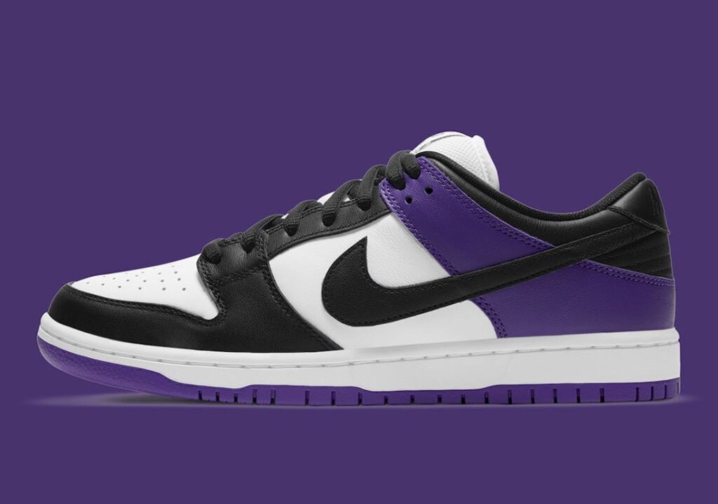 ナイキ SB ダンク ロー "コートパープル" Nike-SB-Dunk-Low-Court-Purple-BQ6817-500-side