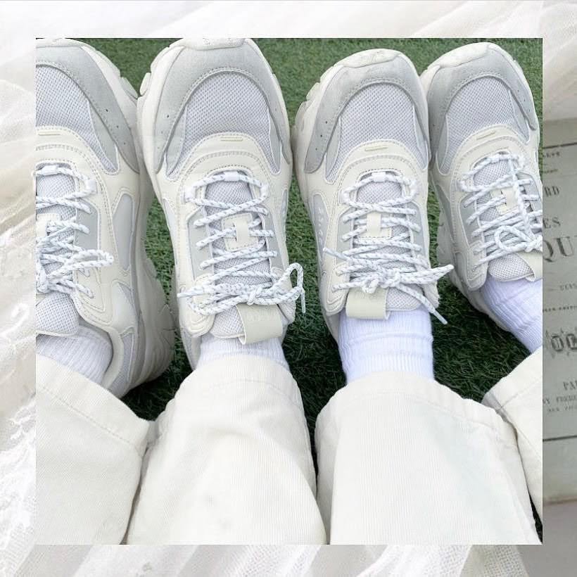 韓国 スニーカー 人気 ブランド Korean-Sneakers-Brand-23.65 official instagram white ペア カップル