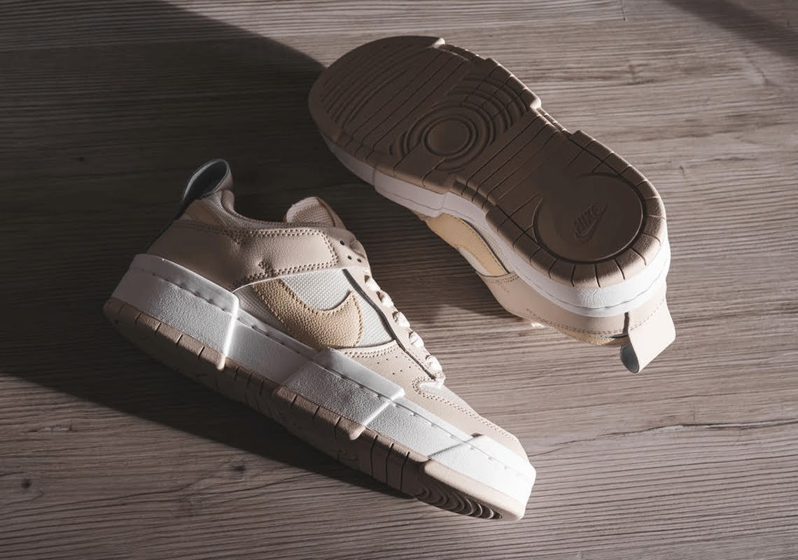ナイキ ダンク ロー ディスラプト "セイル パールホワイト” Nike-Dunk-Low-Disrupt-CK6654-103-pair
