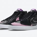 ナイキ SB ブレーザー ミッド エッジ "パープルネブラ" Nike-SB-Blazer-Mid-Edge-Black-Purple-Nebula-Pink-Rise-DA2189-002-pair