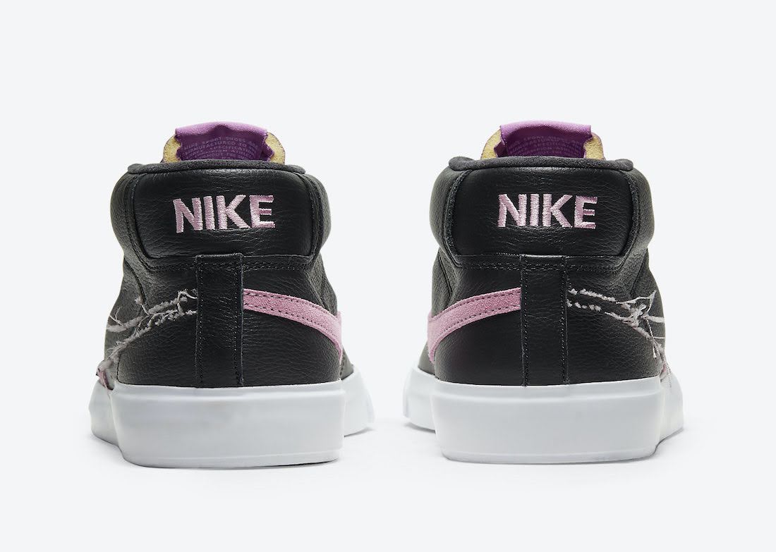 ナイキ SB ブレーザー ミッド エッジ "パープルネブラ" Nike-SB-Blazer-Mid-Edge-Black-Purple-Nebula-Pink-Rise-DA2189-002-heel