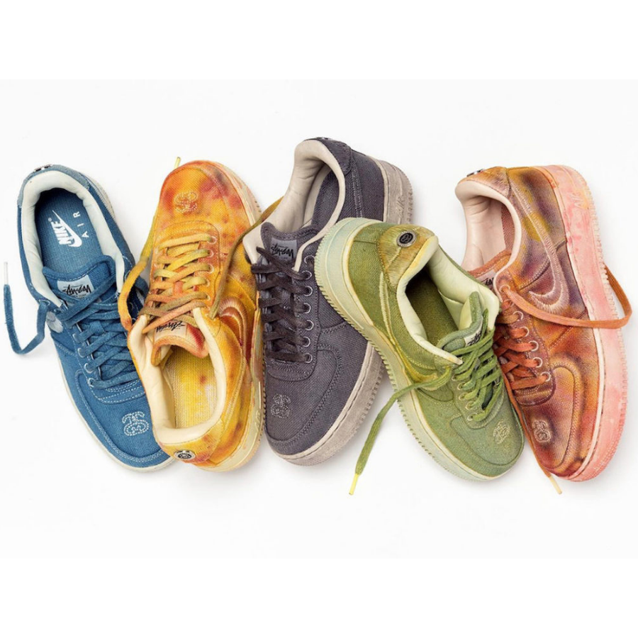 1月29日海外発売【Stussy x Nike Hand Dyed Air Force 1】ステューシー