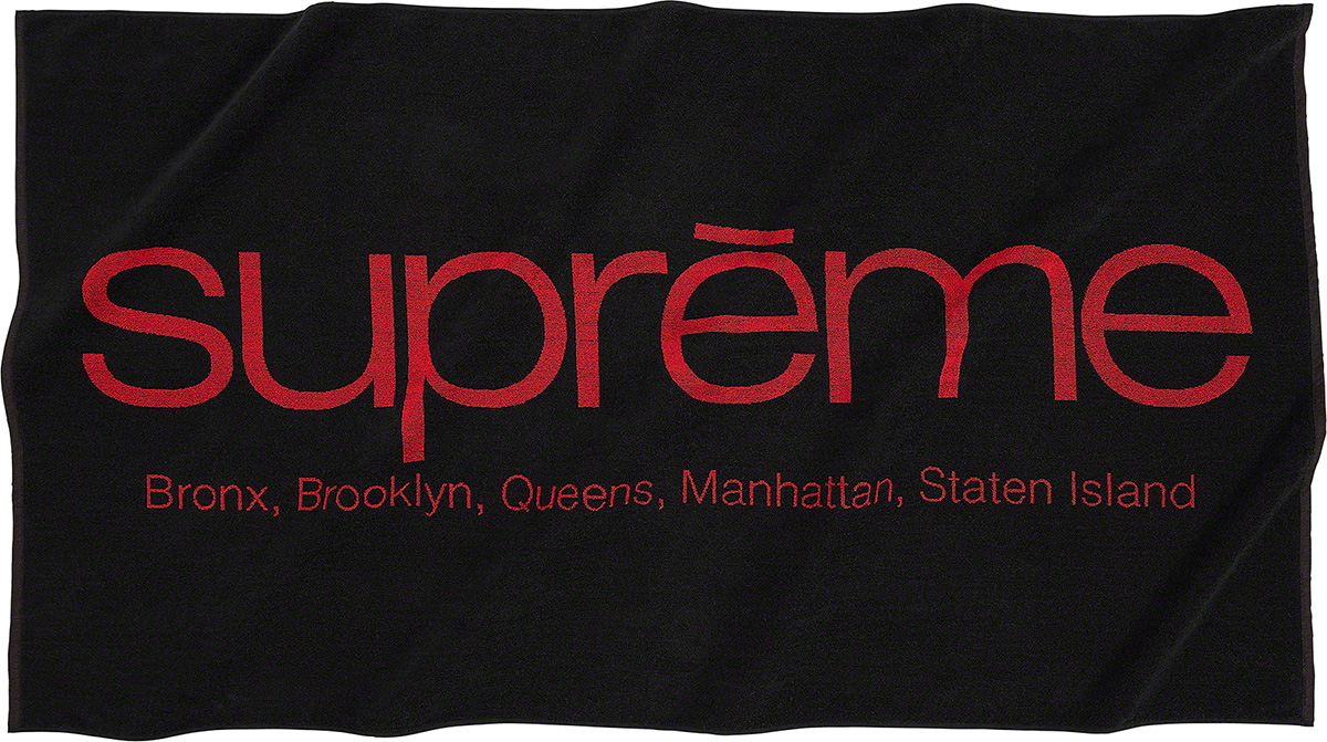 シュプリーム 2021年 春夏 新作 アクセサリー Supreme 2021ss accessories 一覧 five-boroughs-towel