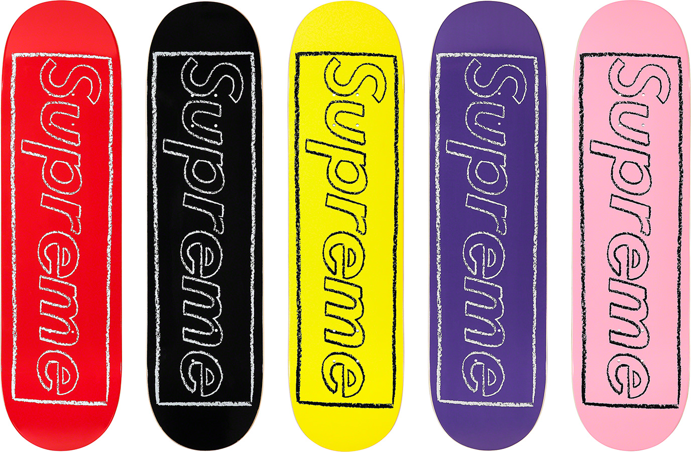 シュプリーム 2021年 春夏 新作 アクセサリー Supreme 2021ss accessories 一覧 kaws-chalk-logo-skateboard