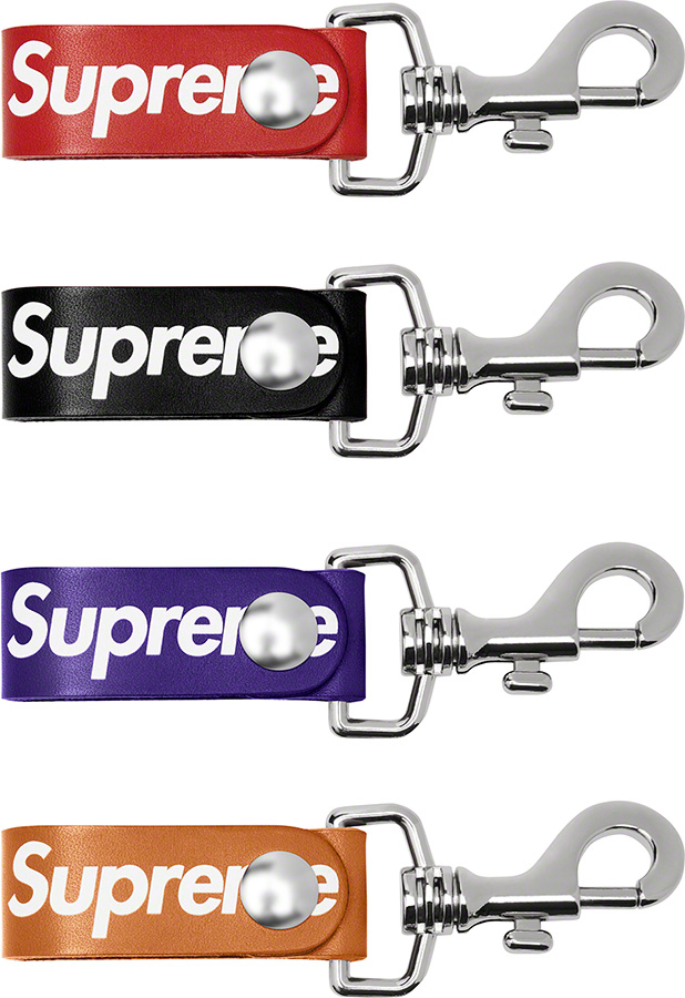 シュプリーム 2021年 春夏 新作 アクセサリー Supreme 2021ss accessories 一覧 leather-key-loop