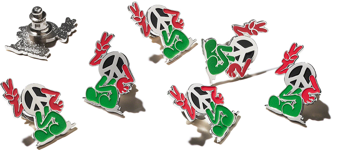 シュプリーム 2021年 春夏 新作 アクセサリー Supreme 2021ss accessories 一覧 peace-pin