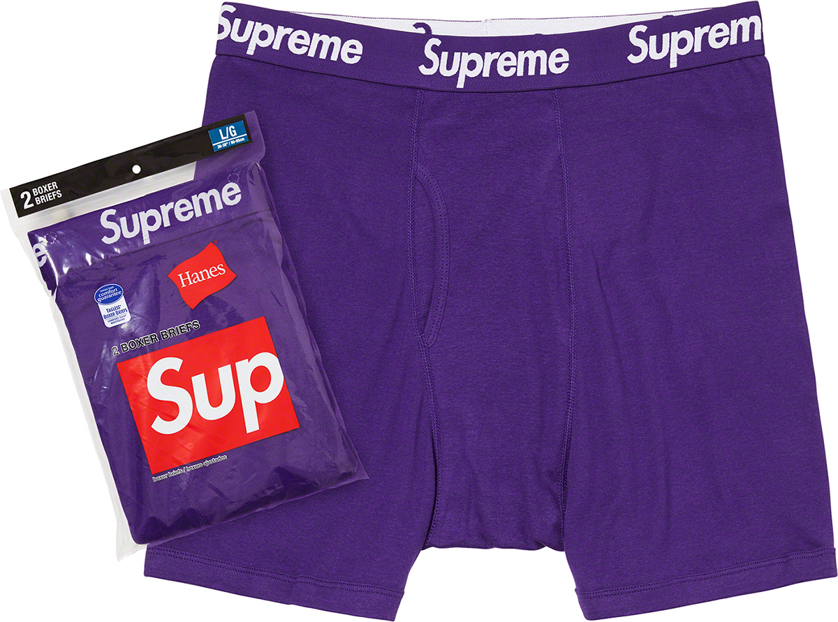 シュプリーム 2021年 春夏 新作 アクセサリー Supreme 2021ss accessories 一覧 supreme-hanes-boxer-briefs-2-pack
