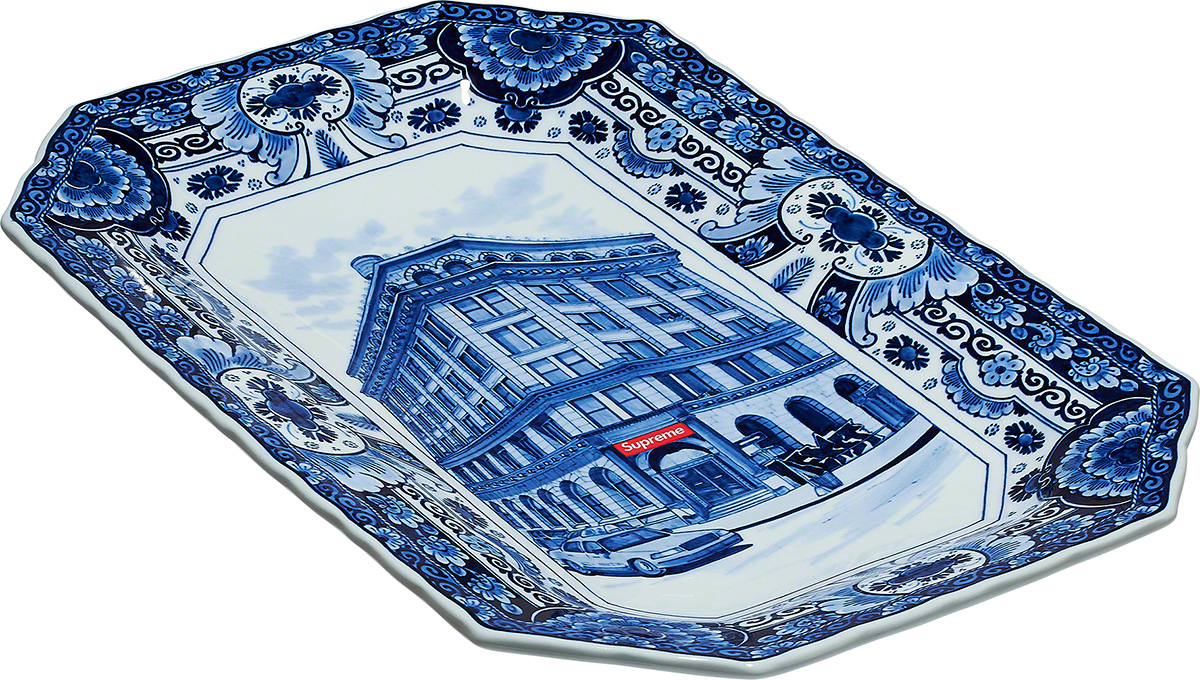 シュプリーム 2021年 春夏 新作 アクセサリー Supreme 2021ss accessories 一覧 supreme-royal-delft-hand-painted-190-bowery-large-plate