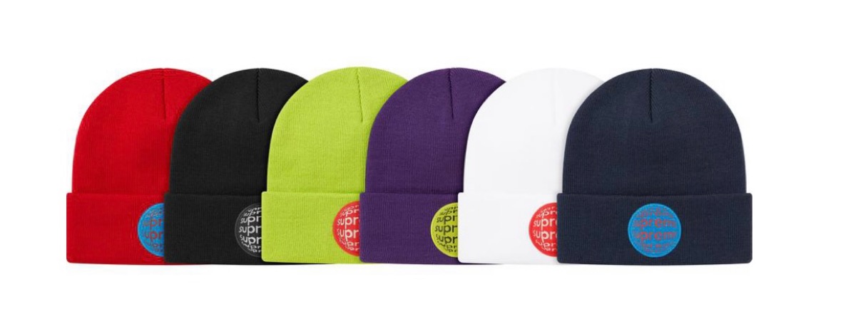 Lenticular Patch Beanieシュプリーム 2021年 春夏 新作 Supreme-2021ss-week-1