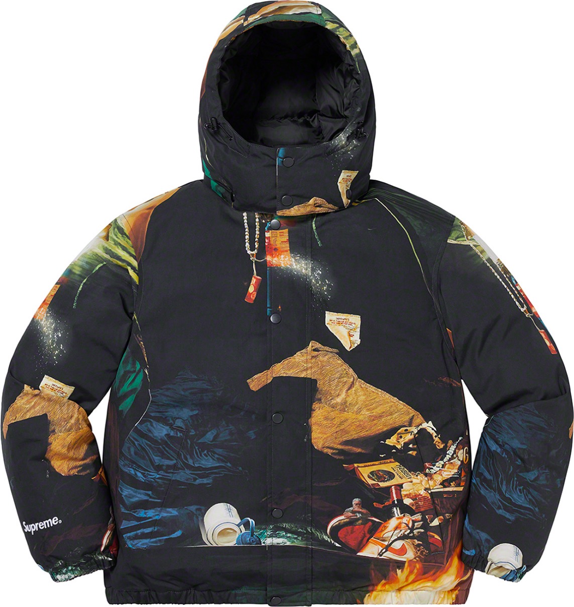 シュプリーム 2021年 春夏 新作 Supreme-2021ss-week-1 Firecracker Down Jacket