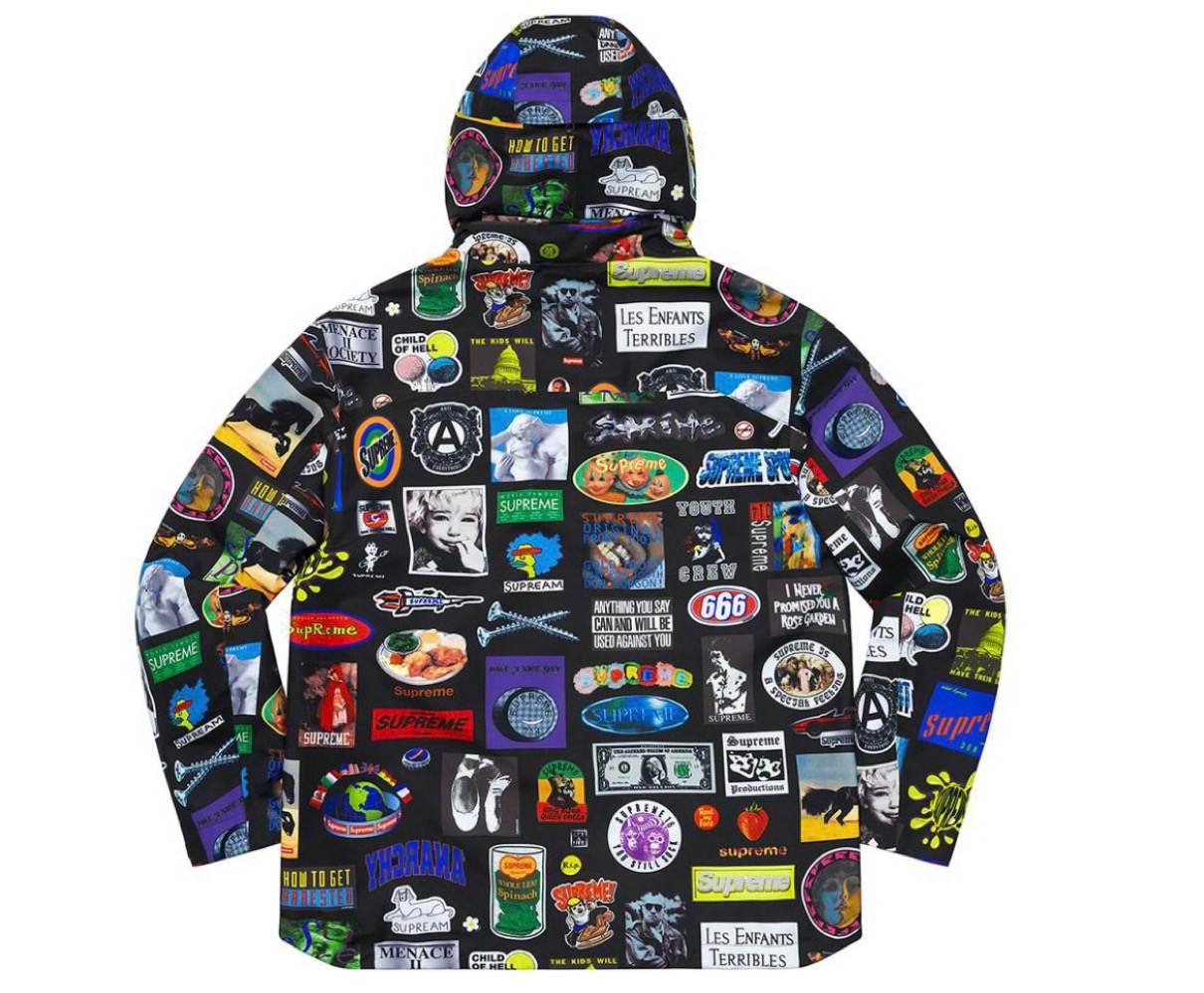 シュプリーム 2021年 春夏 新作 Supreme-2021ss-week-1GORE-TEX Stickers Shell Jacket