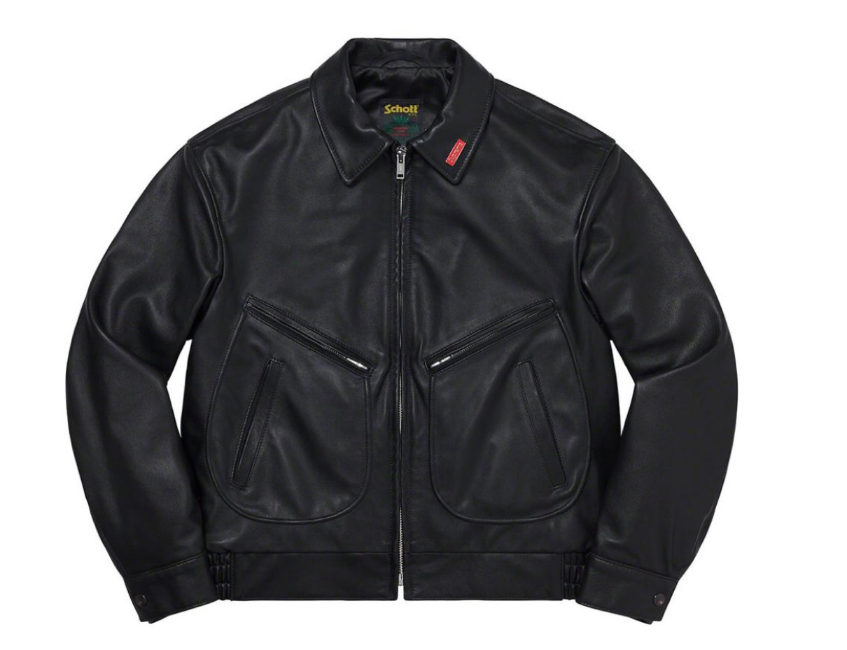 シュプリーム 2021年 春夏 新作 Supreme-2021ss-week-1Supreme®/Schott® Leather Work Jacket