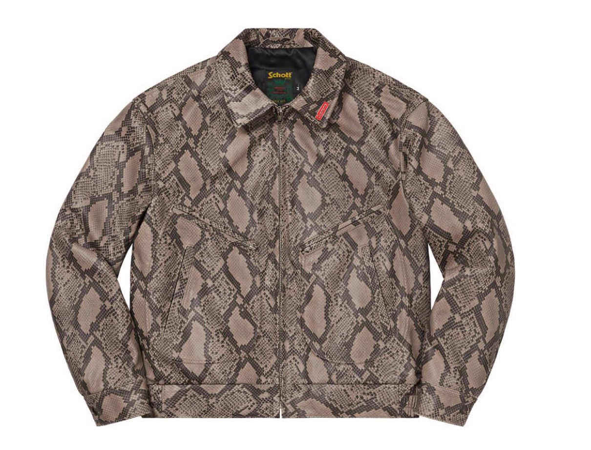 シュプリーム 2021年 春夏 新作 Supreme-2021ss-week-1Supreme®/Schott® Leather Work Jacket