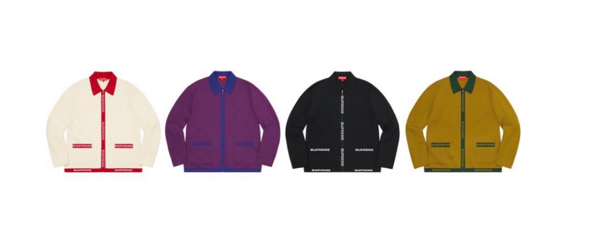 Logo Trim Zip Up Cardigan シュプリーム 2021年 春夏 新作 Supreme-2021ss-week-1