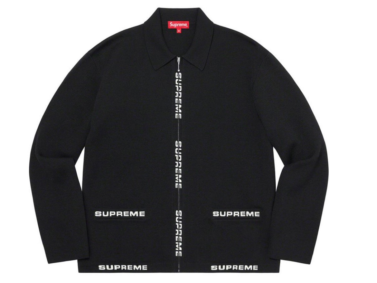Logo Trim Zip Up Cardigan シュプリーム 2021年 春夏 新作 Supreme-2021ss-week-1