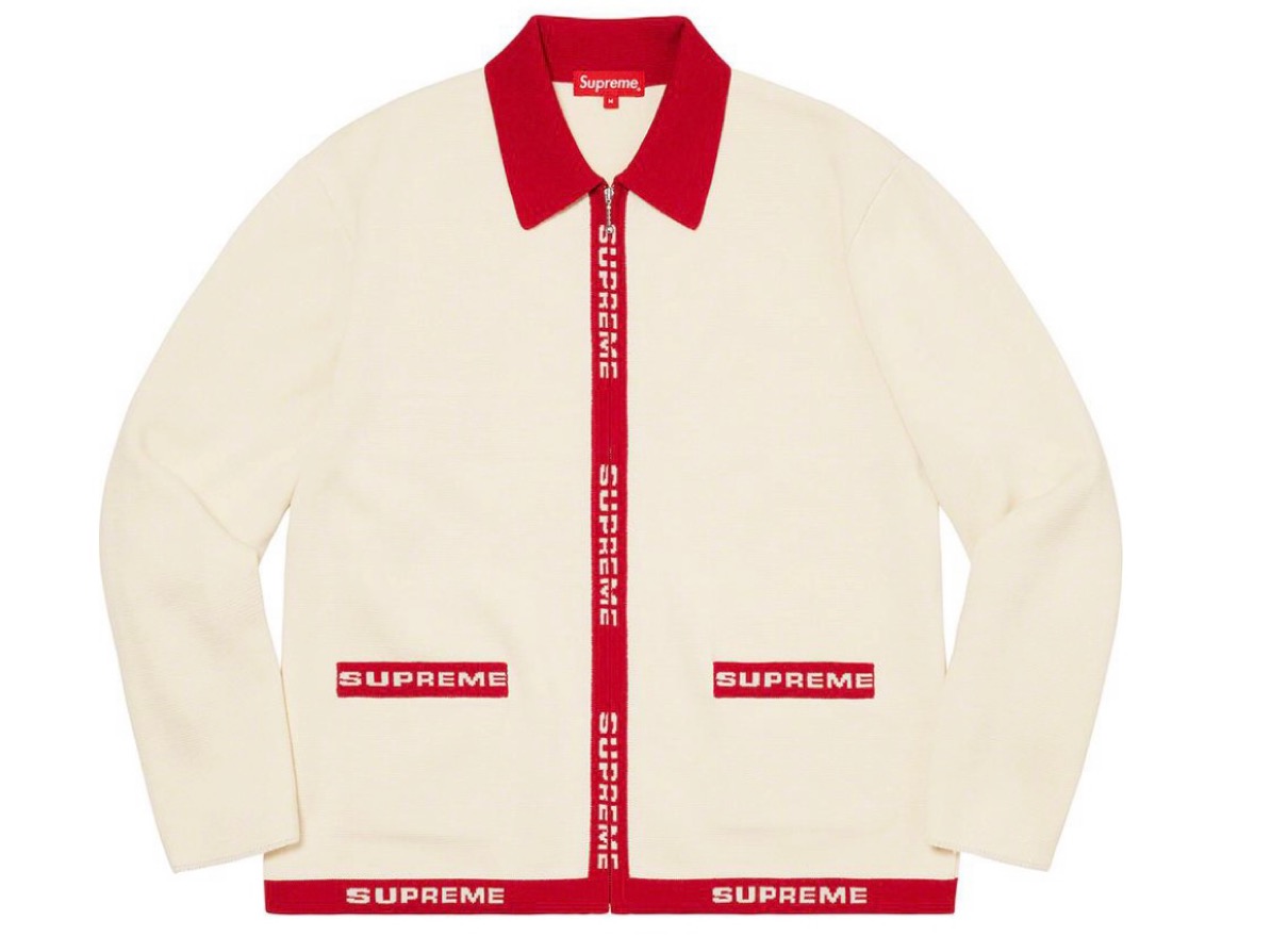 Logo Trim Zip Up Cardigan シュプリーム 2021年 春夏 新作 Supreme-2021ss-week-1