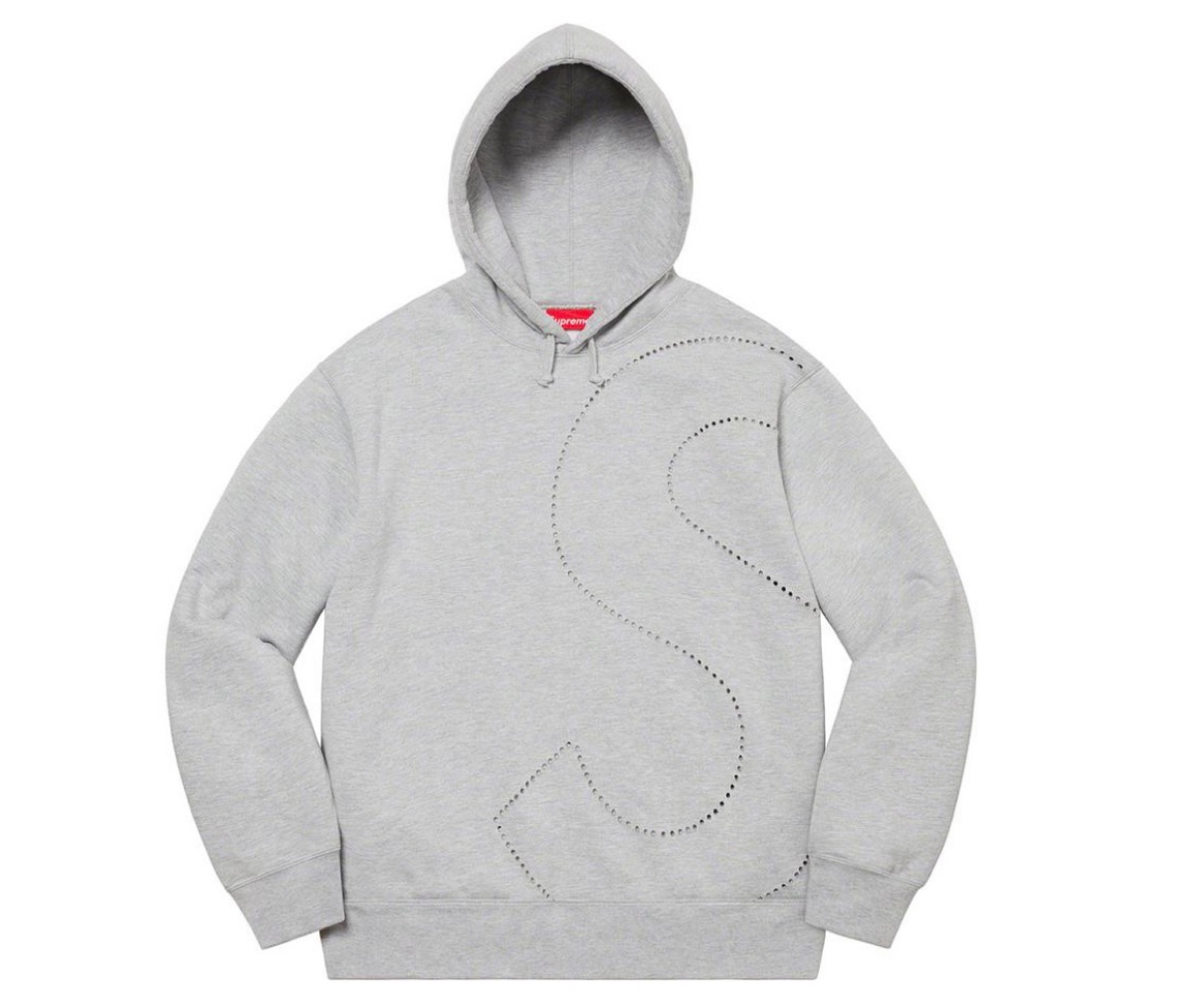 Laser Cut S Logo Hooded Sweatshirt シュプリーム 2021年 春夏 新作 Supreme-2021ss-week-1