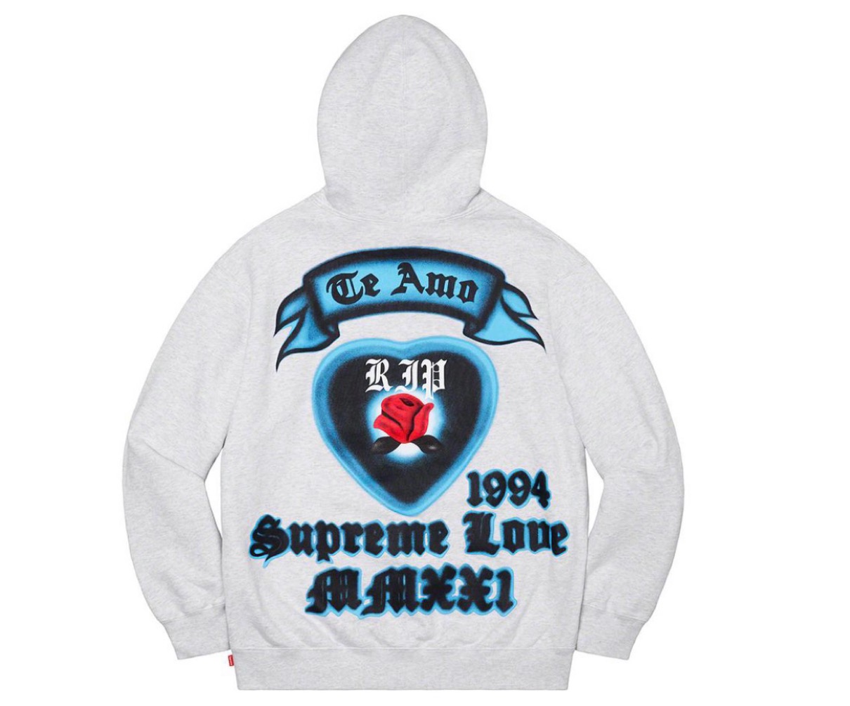Supreme Love Hooded Sweatshirt シュプリーム 2021年 春夏 新作 Supreme-2021ss-week-1