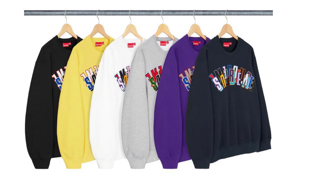 Stacked Crewneck シュプリーム 2021年 春夏 新作 Supreme-2021ss-week-1