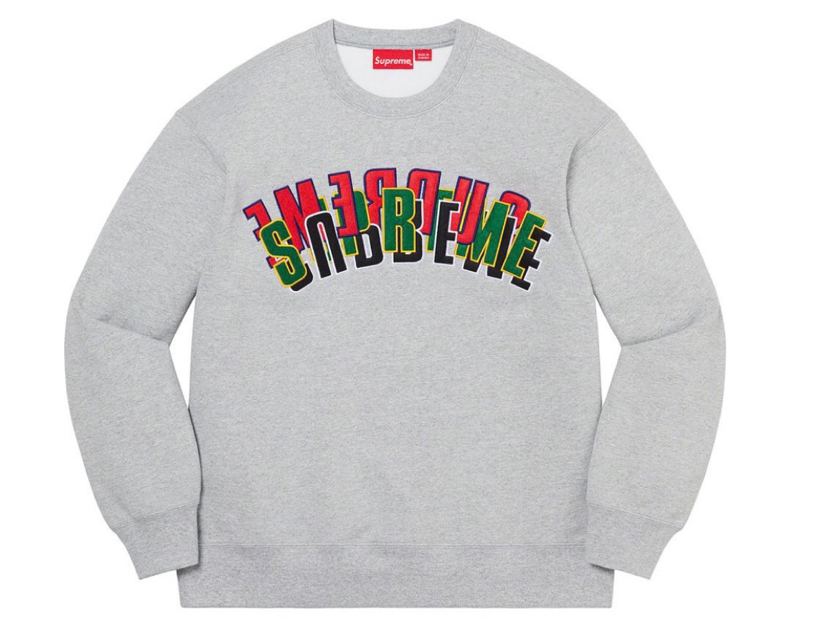 Stacked Crewneck シュプリーム 2021年 春夏 新作 Supreme-2021ss-week-1