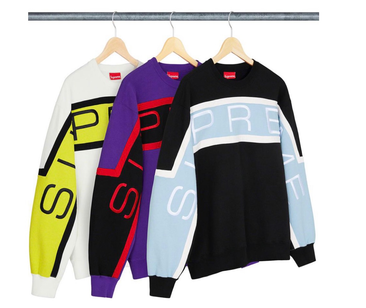 Paneled Crewneck シュプリーム 2021年 春夏 新作 Supreme-2021ss-week-1