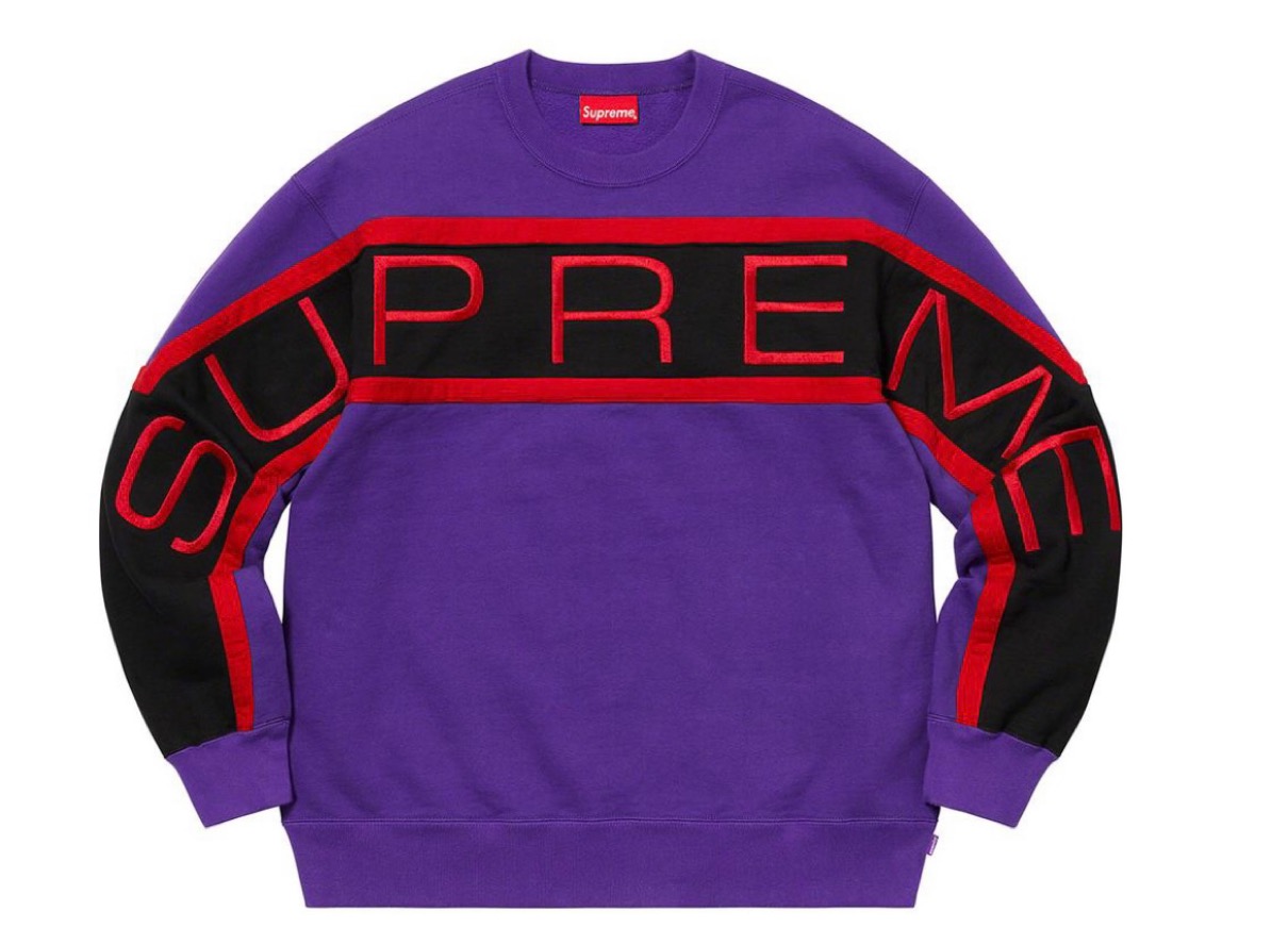 Paneled Crewneck シュプリーム 2021年 春夏 新作 Supreme-2021ss-week-1