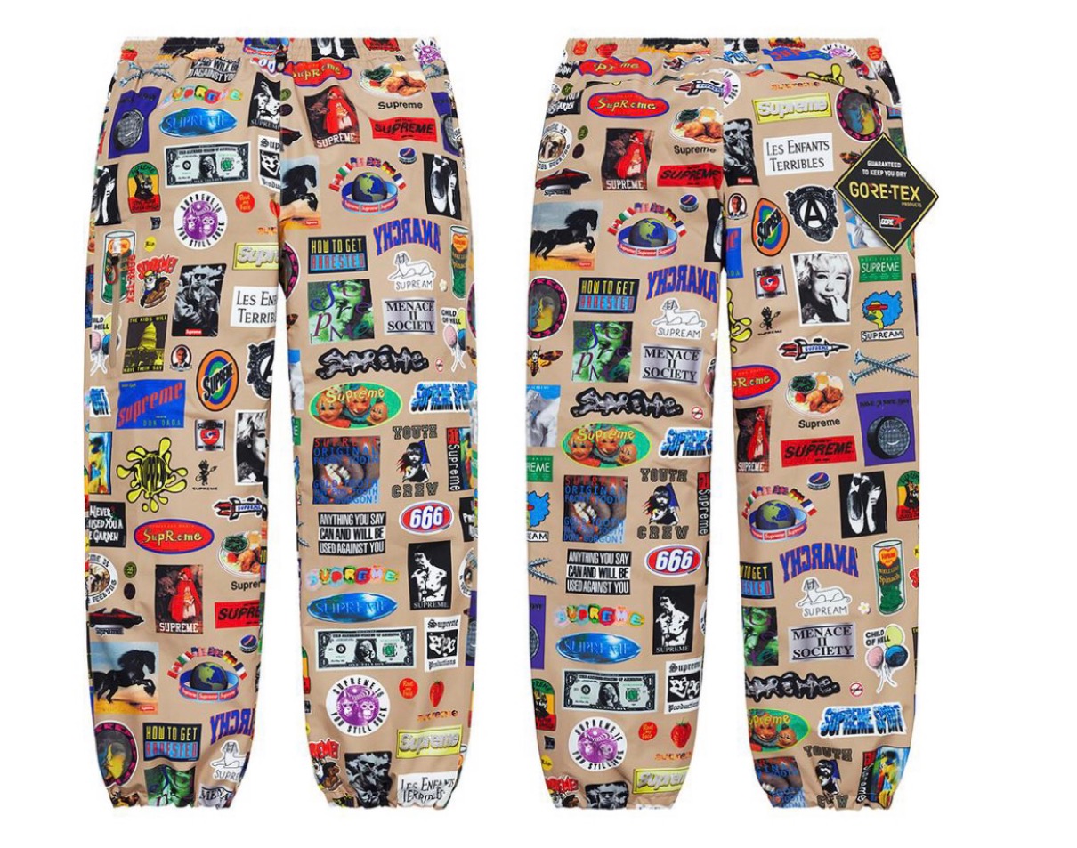 GORE-TEX Stickers Pant シュプリーム 2021年 春夏 新作 Supreme-2021ss-week-1