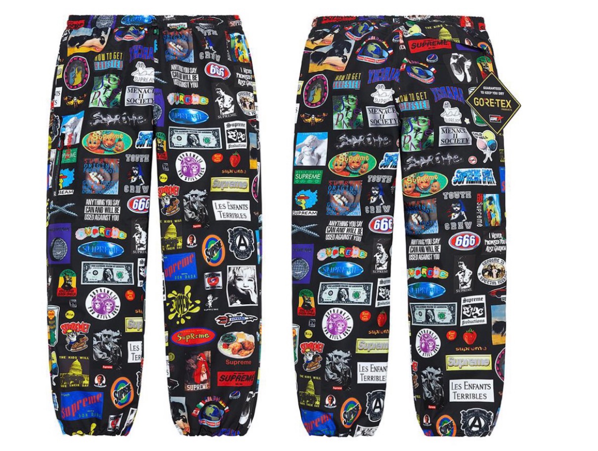 GORE-TEX Stickers Pant シュプリーム 2021年 春夏 新作 Supreme-2021ss-week-1