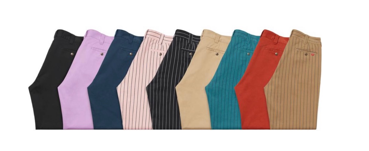 Work Pantシュプリーム 2021年 春夏 新作 Supreme-2021ss-week-1