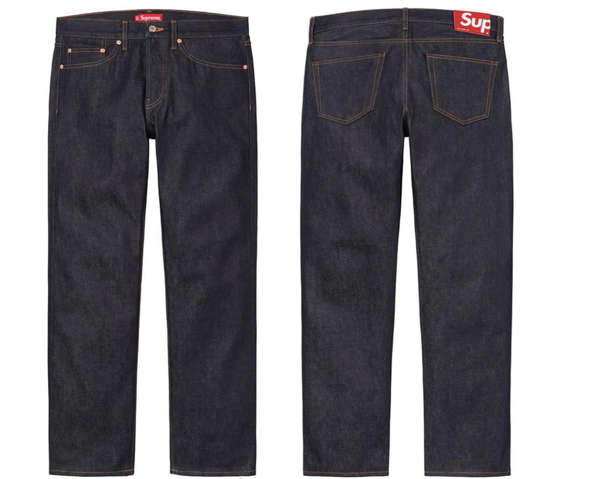 Rigid Slim Jeanシュプリーム 2021年 春夏 新作 Supreme-2021ss-week-1