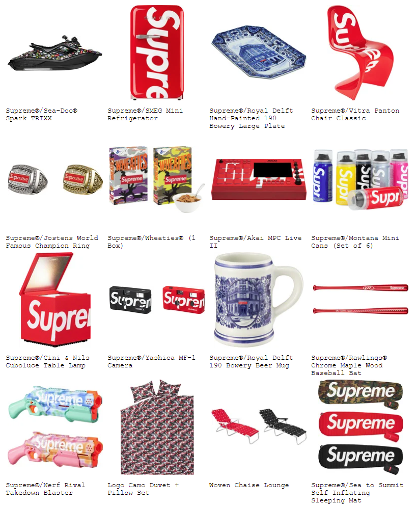 シュプリーム 2021年 春夏 新作 アクセサリー Supreme-2021SS-accessories