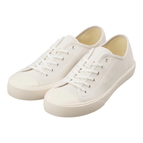 GU クリーンキャンバススニーカー ホワイト GU Canvas Clean Sneakers White 