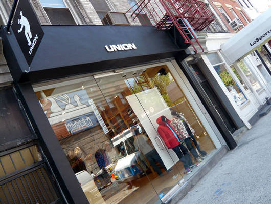 Union NY store front