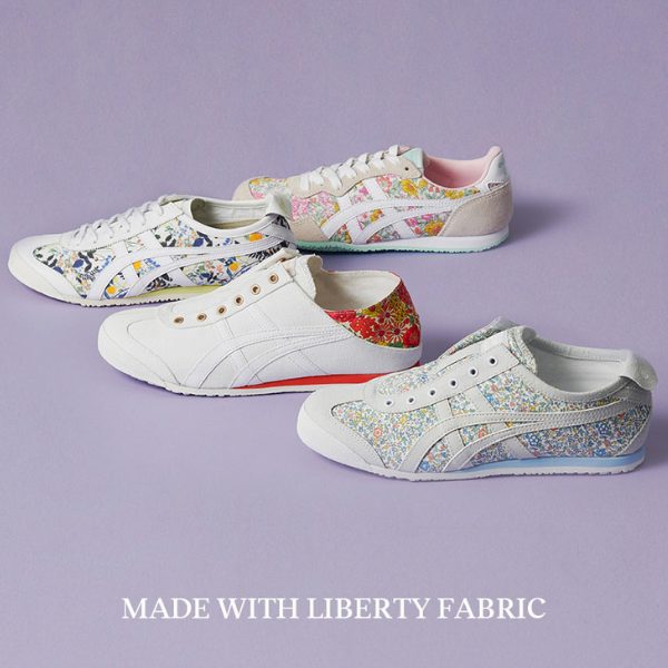 3月10日/24日発売【Onitsuka Tiger × LIBERTY FABRIC】春にぴったりの