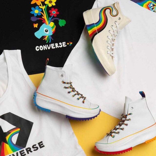 Converse Pride Collection 2021 Converse Chuck 70 Hi Pride Converse Run Star Hike Hi Pride