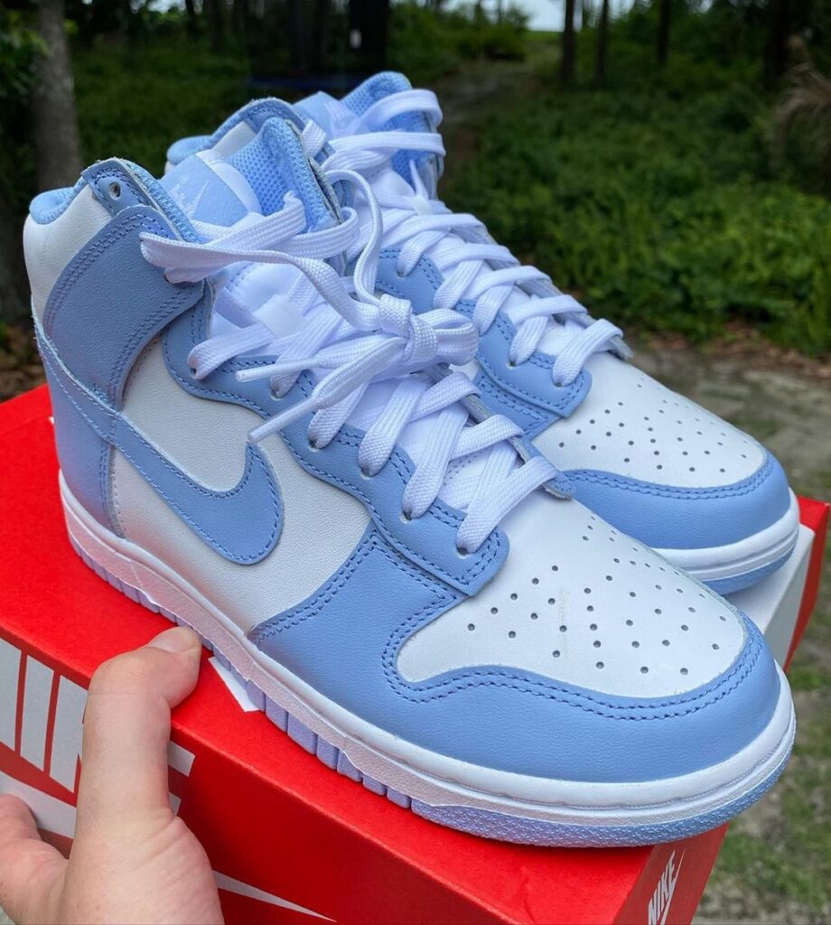 dunk high aluminum blue