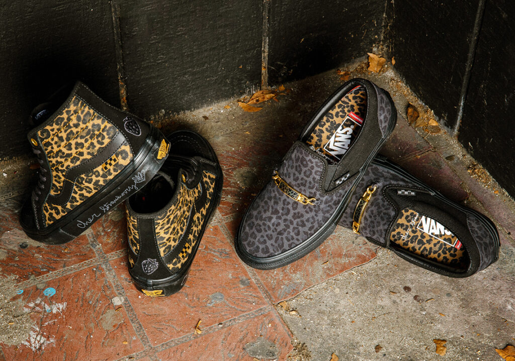 6月26日発売【Cher Strauberry × Vans Skate SK8-Hi Decon & Skate Slip-On “Cheetah”】