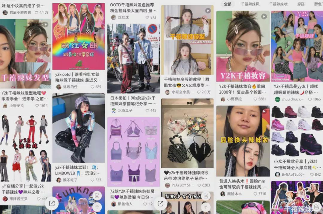 Y2K トレンド ファッション 中国 Fashion Trend in China