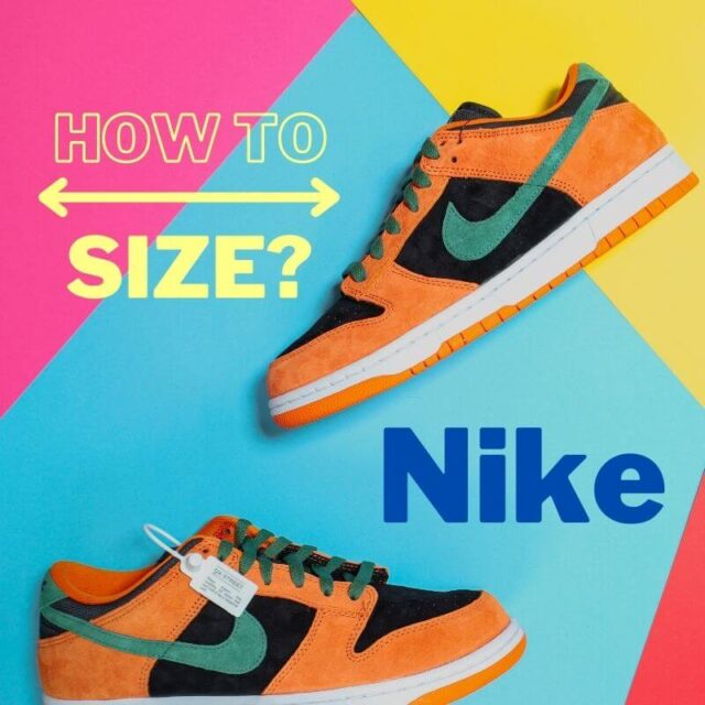 how to choose the right size of Nike sneakers