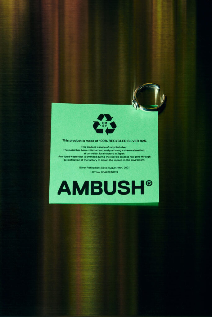 アンブッシュ ワークショップ2 リサイクル シルバー リング AMBUSH WORKSHOP2 Silver ring
