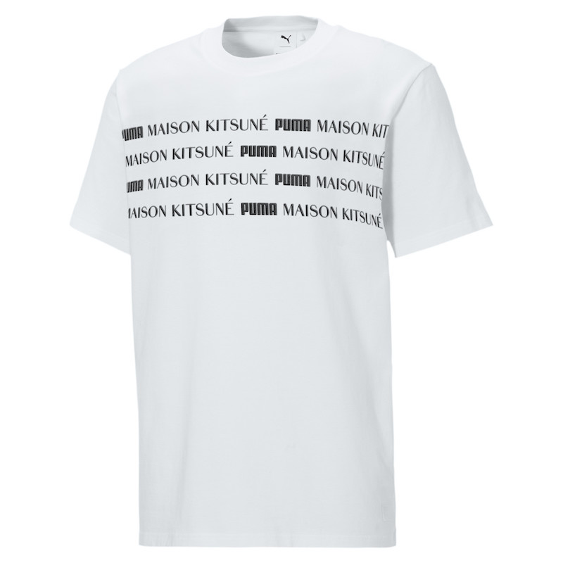 プーマ メゾン キツネ Tシャツ PUMA-MAISON KITSUNÉ-T-SHIRT-532328_02-front