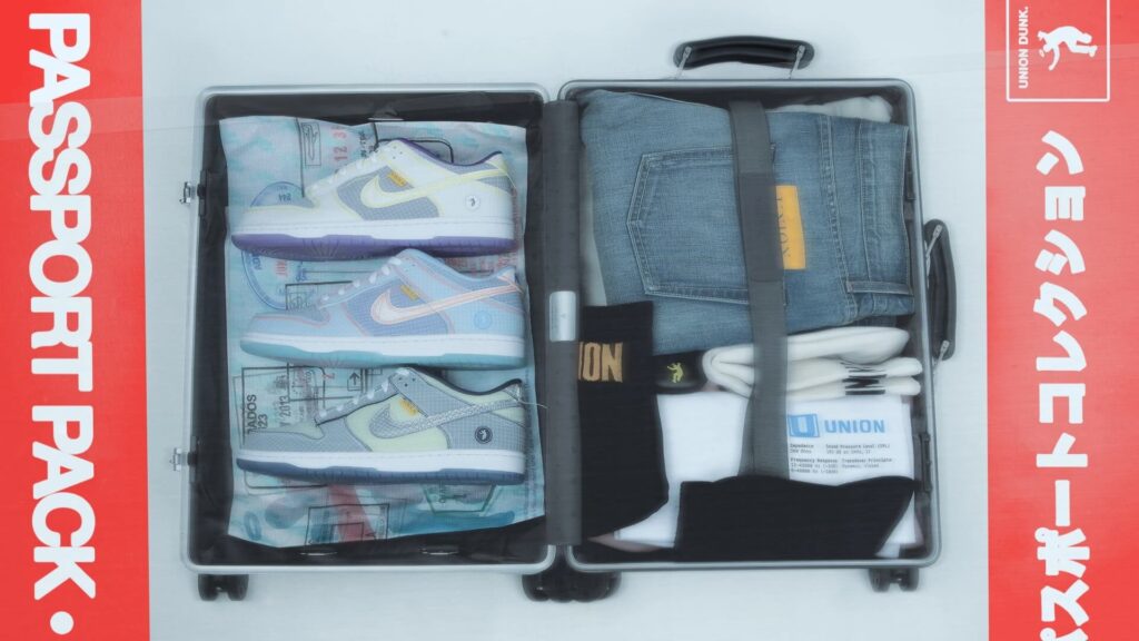 4月7日発売【Union x Nike Dunk “Passport Pack”】コラボならではの独創的なデザインが際立つ最新作