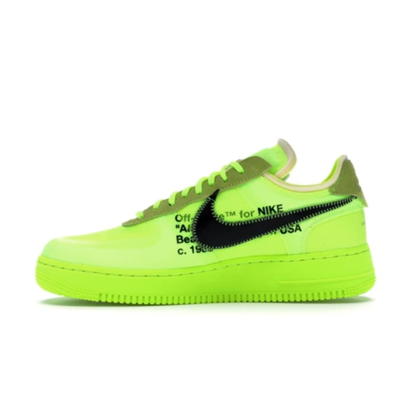 Off-White × Nike 歴代コラボスニーカーまとめ エア フォース 1 ロー ボルト Off-White-Nik- Air-Force-1-Low-volt