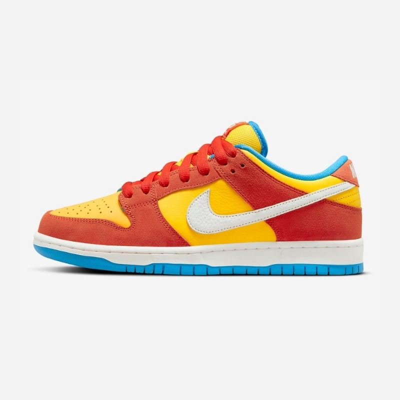 日本未発売★海外限定★日本未入荷 バートシンプソン BQ6817-602 Nike SB Dunk Low Pro Bart Simpson BQ6817-602 Men's size 7-13