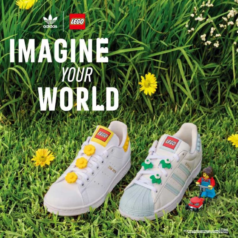 7月15日発売【LEGO x adidas Superstar & Stan Smith】レゴブロックの世界観を反映させたユニークなコラボデザイン