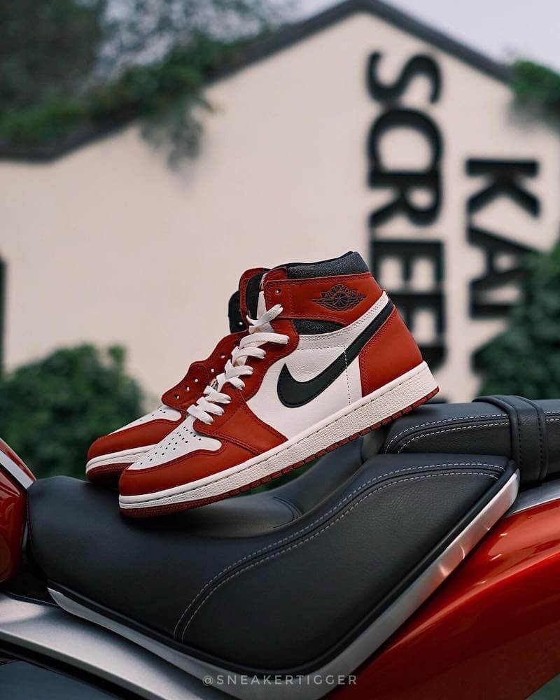 Nike Air Jordan 1 Chicago Reimagined image sneakertigger ナイキ エアジョーダン 1 シカゴ リイマジンド